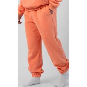 Women's Cozy Orange Joggers
